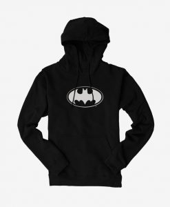 Batman Logo B/W Hoodie