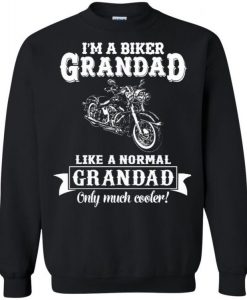 I'm a Biker Grandad Sweatshirt