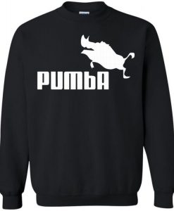 Pumba Puma Parody Sweatshirt