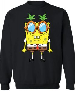 Spongebob Pineapple Glasses Sweatshirt