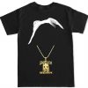 2pac Deathrow Records Chain T-shirt