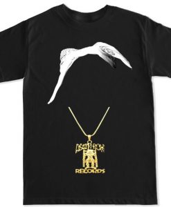 2pac Deathrow Records Chain T-shirt