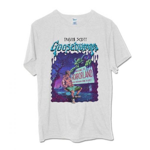 Travis Scott Goosebumps Horrorland T-shirt