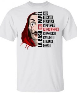 La Casa De Papel Professor T-shirt