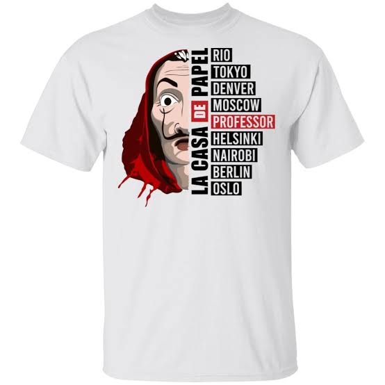 La Casa De Papel Professor T-shirt