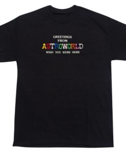 Astroworld Wish you were here T-shirt