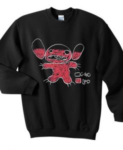 Badness Level Lilo Stitch Sweatshirt
