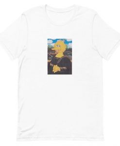 Big Bird Sesame Street Monalisa T-Shirt