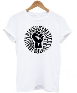 Black Lives Matter Equality T-shirt