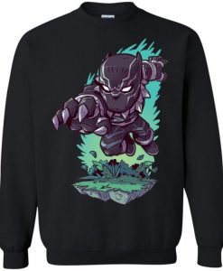 Black Panther Chibi Sweatshirt