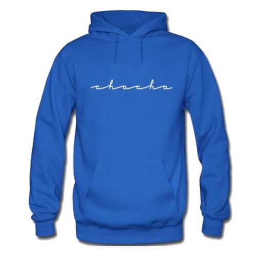 Chacha the wave blue Hoodie