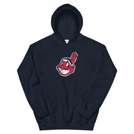 Cleveland Indians Mascot Chief Wahoo Hoodie