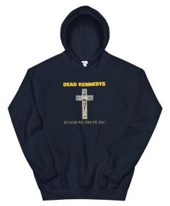 Dead Kennedys Men s In God We Trust Hoodie