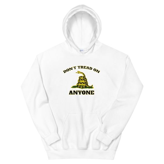 Don’t Tread On Anyone Gadsden Flag Hoodie