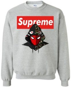 Spiderman BAPE x Supreme Sweatshirt