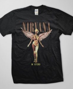 Nirvana Band In Utero T-shirt