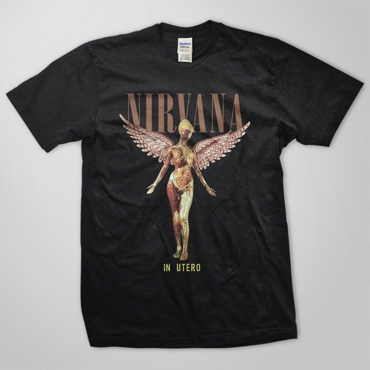 Nirvana Band In Utero T-shirt