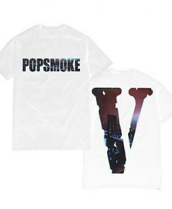 Pop Smoke x Vlone White T-shirt