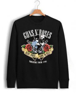 Guns N Roses Theatre Tour 1991 Unisex Sweatshirt