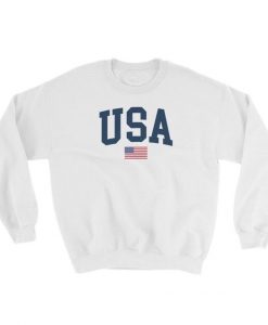 USA Flag Sweatshirt