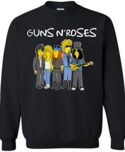 Guns N' Roses Simpsons Sweatshirt