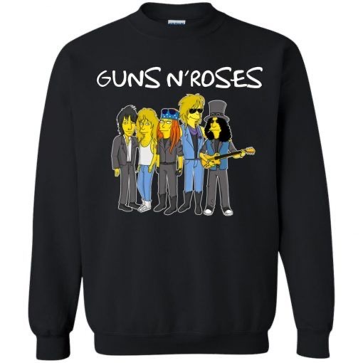 Guns N' Roses Simpsons Sweatshirt