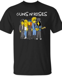 Guns N' Roses Simpsons T-shirt