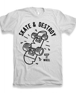 Skate & Destroy Skateboard T-shirt