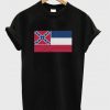 Mississippi state flag T-shirt