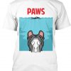 PAWS French Bulldog Unisex T-shirt