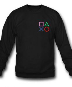 Playstation Button Sweatshirt