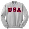 USA Typography Sweatshirt