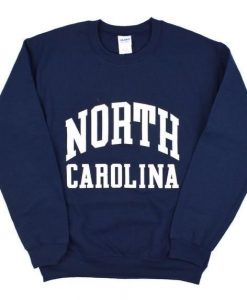 North Carolina Vintage Type Sweatshirt