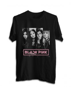 Black Pink K-pop Merch T-shirt