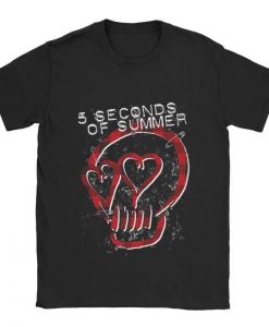 5 Second Of Summer Skull Love T-shirt