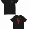 Vlone x Playboi Carti Red T-Shirt