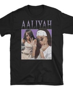 Aaliyah Vintage Homage T-shirt