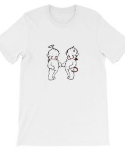 Angel and Devil Baby T-Shirt