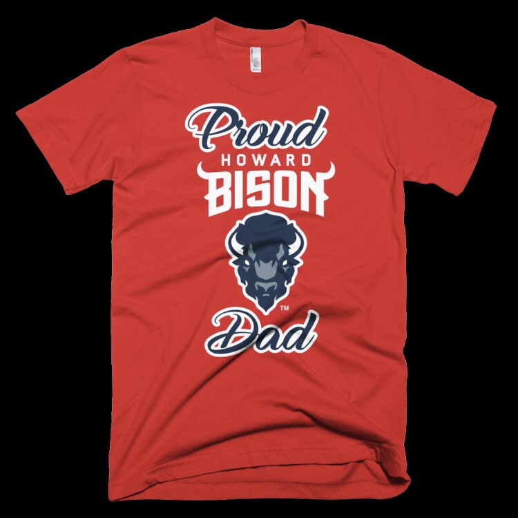 Proud Howard Bison Dad T-shirt