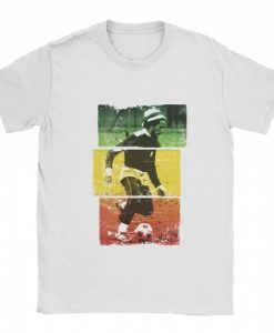 Bob Marley Football Rasta T-shirt