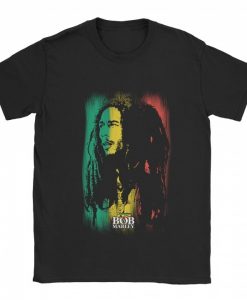 Bob Marley Paint Stripe T-shirt