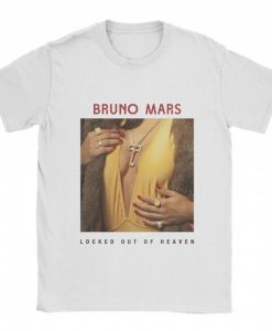 Bruno Mars Locked Out Of Heaven T-shirt