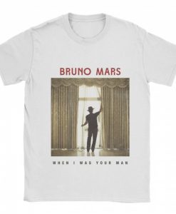 Bruno Mars When I Was Your Man T-shirt