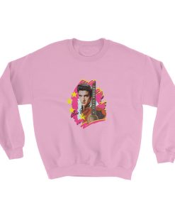 Elvis Presley The King Vintage With Guitar Sweatshirt