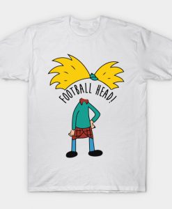 Hey Arnold Football Head T-shirt