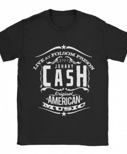 Johny Cash Live at Folsom Prison T-shirt