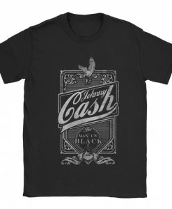 Johny Cash The Man In Black Eagle T-shirt