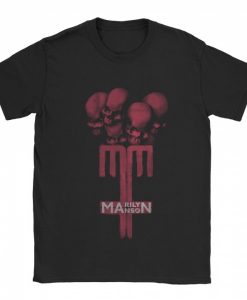 Marilyn Manson Skull Cross T-shirt