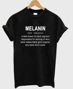 Melanin definition T-shirt