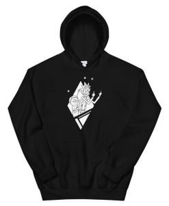 Middle Finger Rick & Morty Hoodie